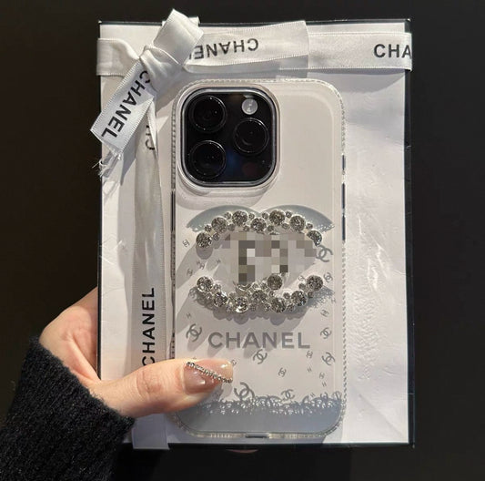 Chanel Rhinestones iPhone Case