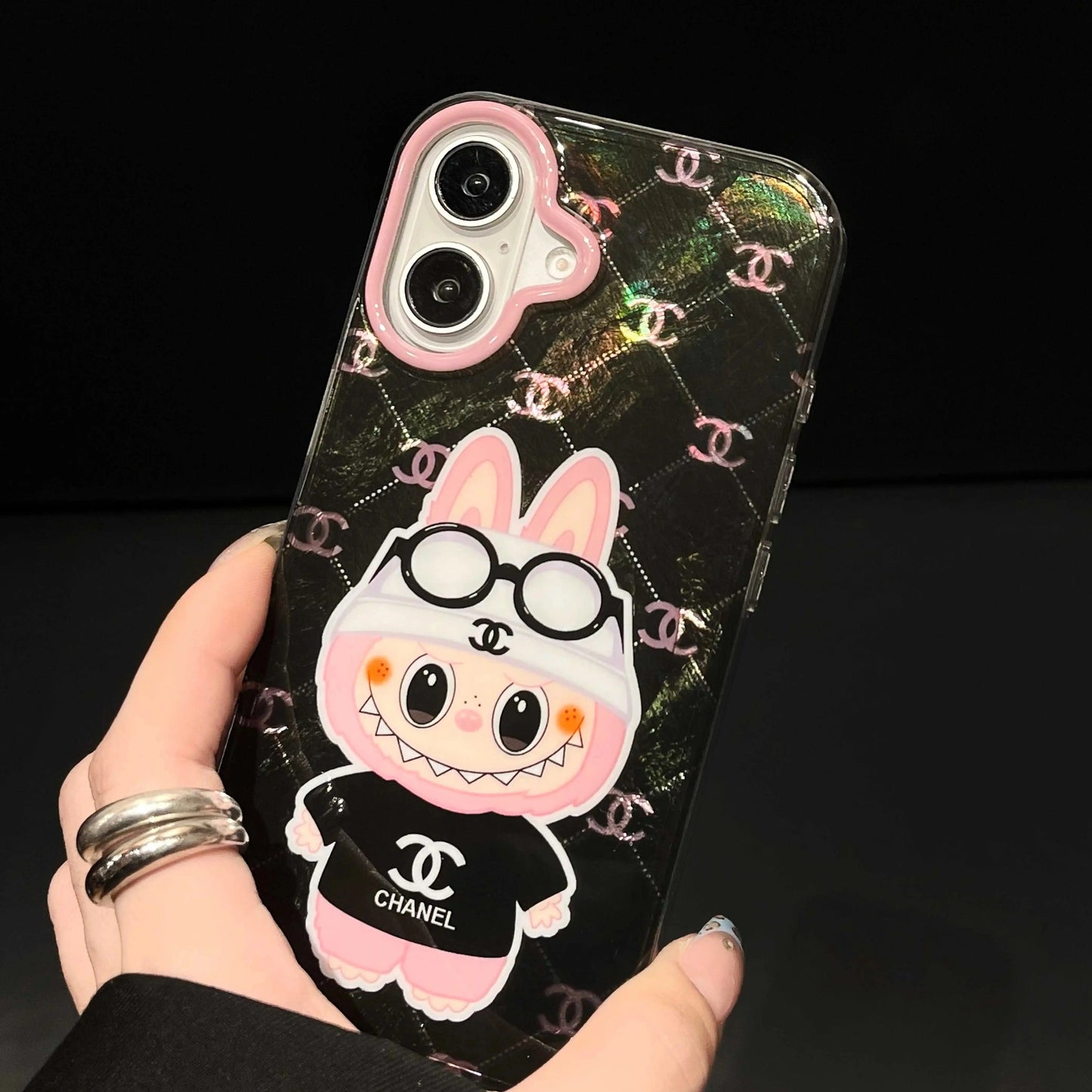 Labubu LV Double Layer IMD iPhone Case