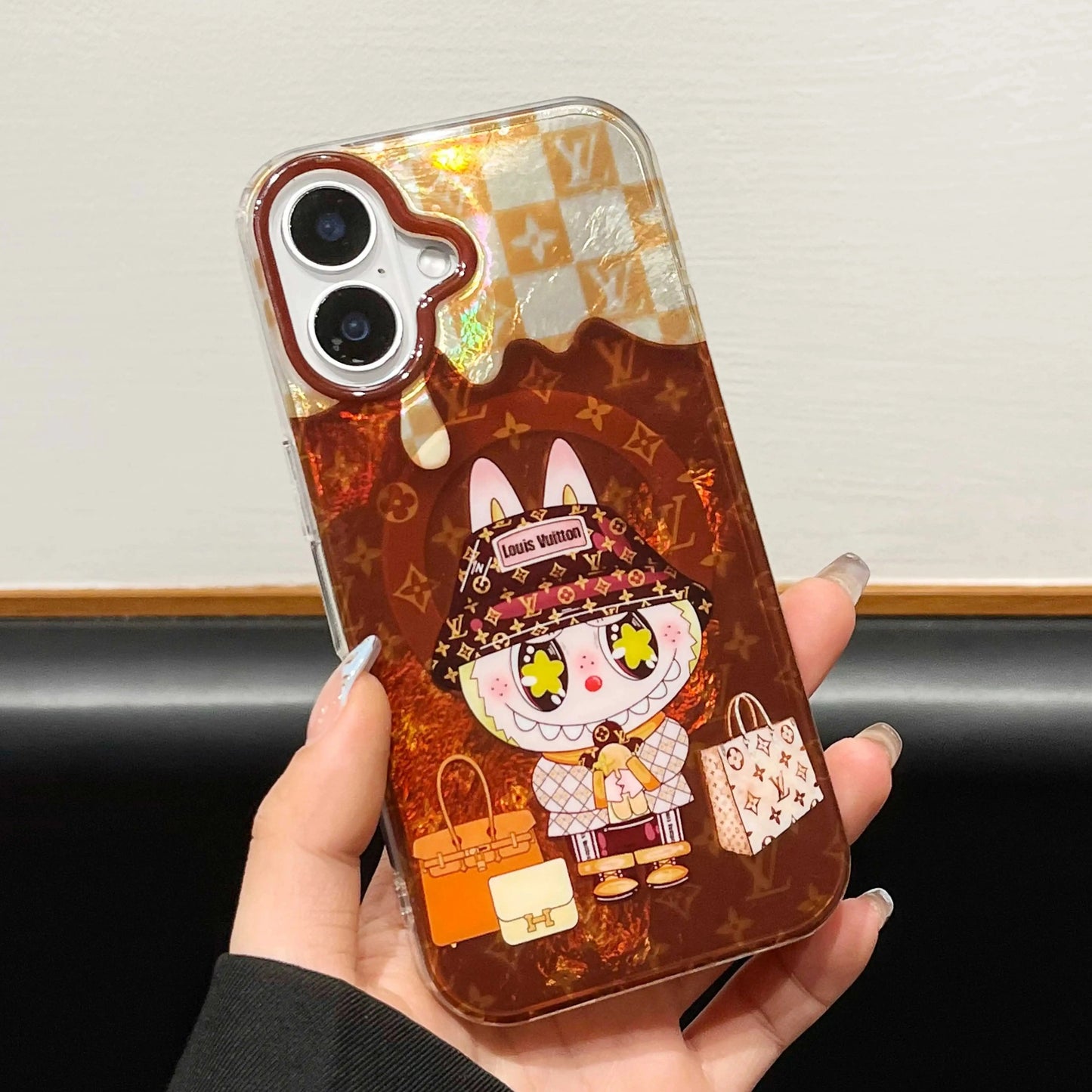 Labubu LV Double Layer IMD iPhone Case
